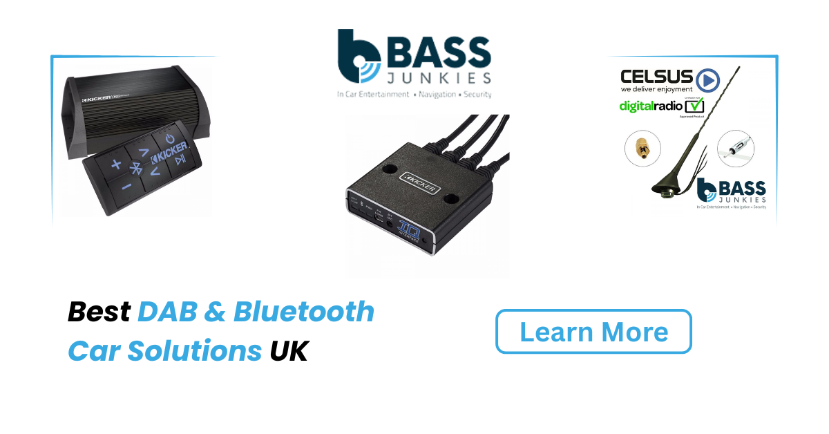 Best DAB & Bluetooth Car Solutions UK: Interfaces, Aerials & Amplifiers
