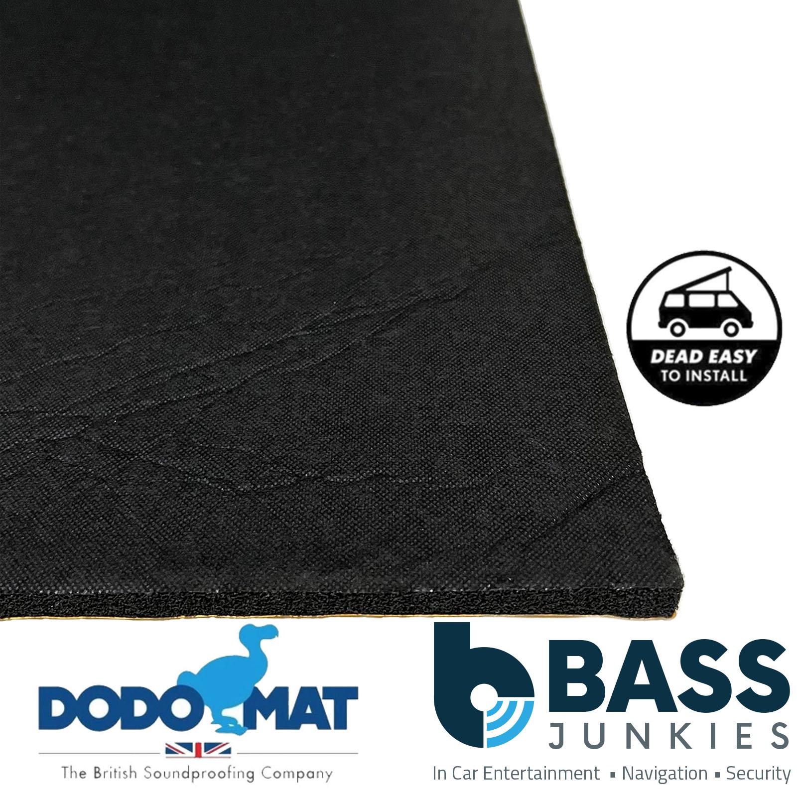 Dodo DOD-BONNETLINER-PRO - Bonnet Acoustic Foam Liner Black Cloth 1.2m x 1m