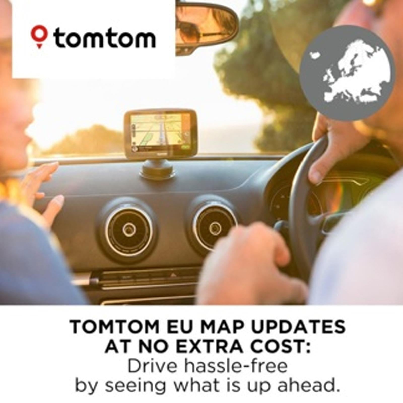 TomTom GO Classic EU 5" GPS Sat Nav UK Europe Touchscreen Navigation System