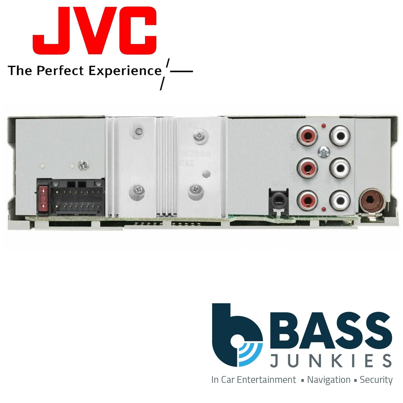 JVC KD-T922BT Bluetooth CD MP3 Front Aux USB iPhone Car Stereo Radio Player