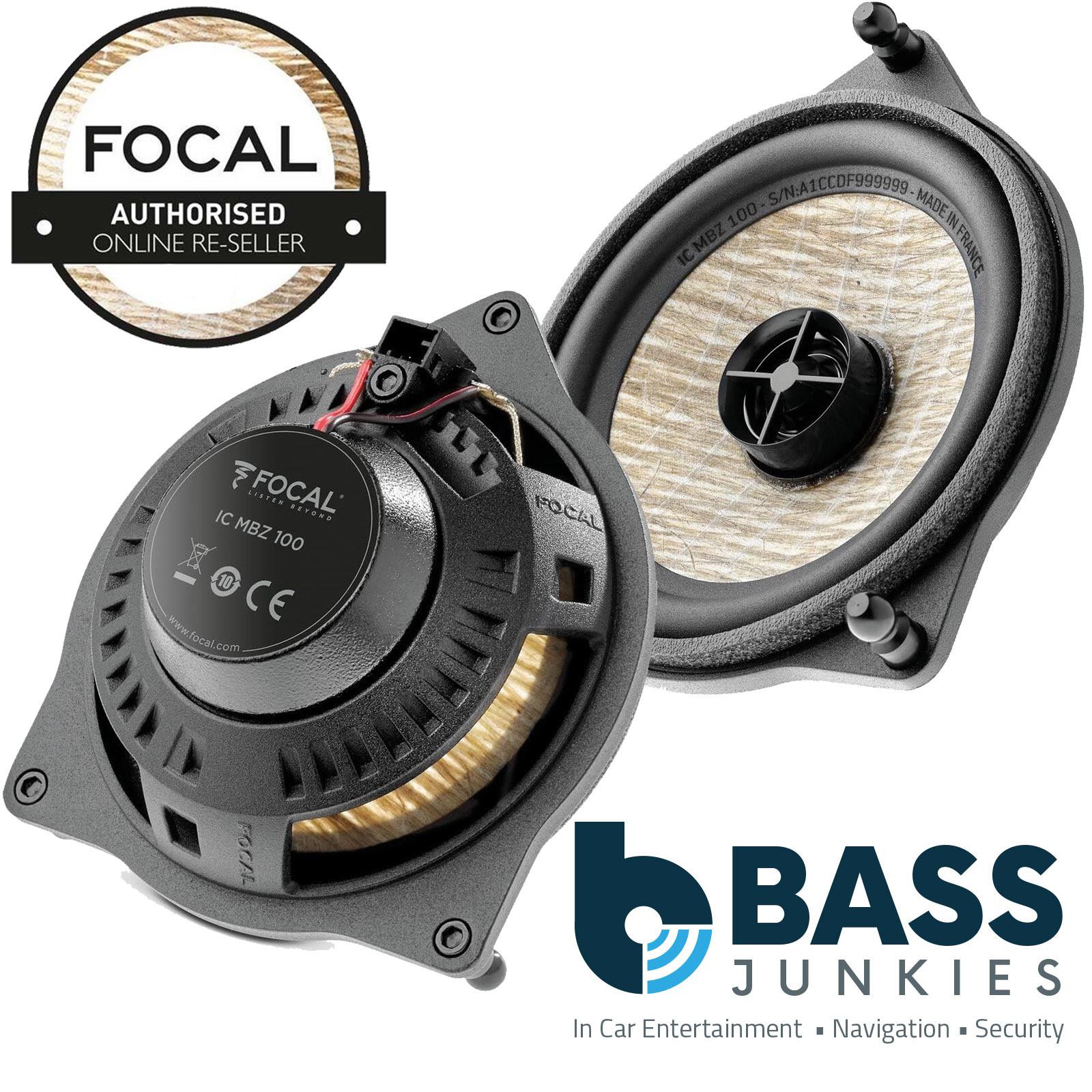 Focal ICMBZ100 Flax 4" 2 Way Replacement Mercedes C-Class, E-Class Car Speakers