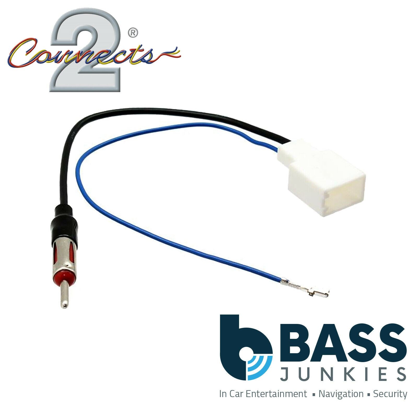 Connects2 CT27AA130 Active Car Stereo Fakra - ISO Antenna Adapter