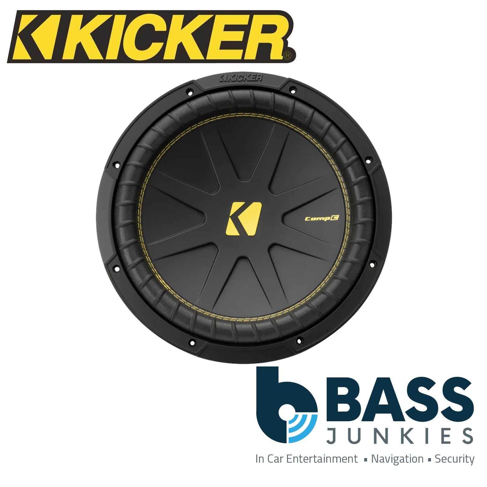 KICKER KA50CWCS124 12 Inch 4 Ohm 600W Single Voice Coil Car Audio Subwoofer