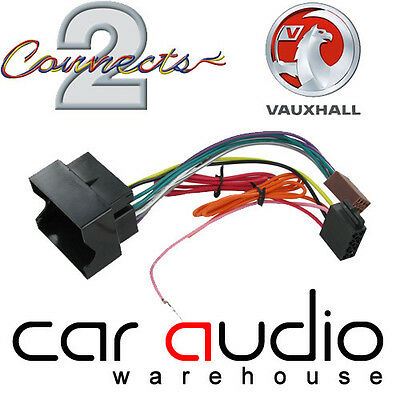 Connects2 CT20VX01 - Vauxhall Astra Corsa Meriva and Other Models Car Stereo Radio ISO Harness Adapter Lead