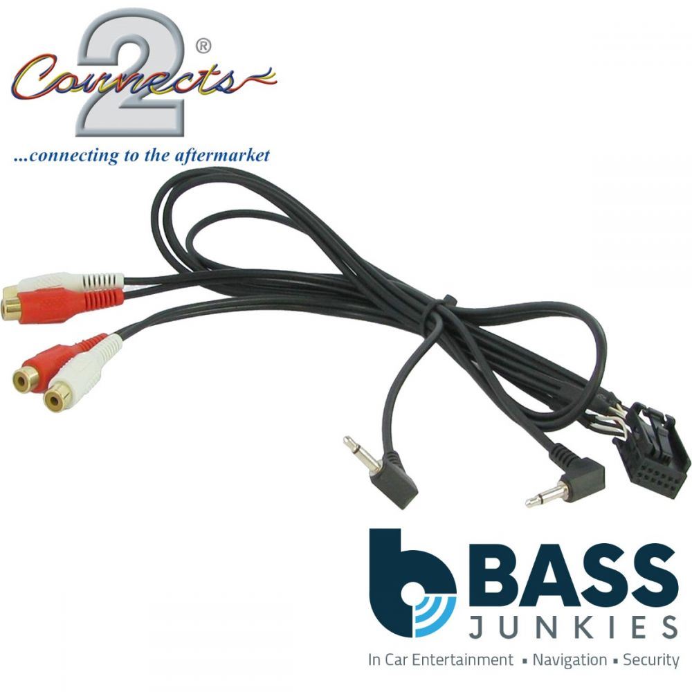 Connects2 CT29VW02 Volkswagen All-Models Car Stereo Android iPhone iPod Aux In Adapter Lead