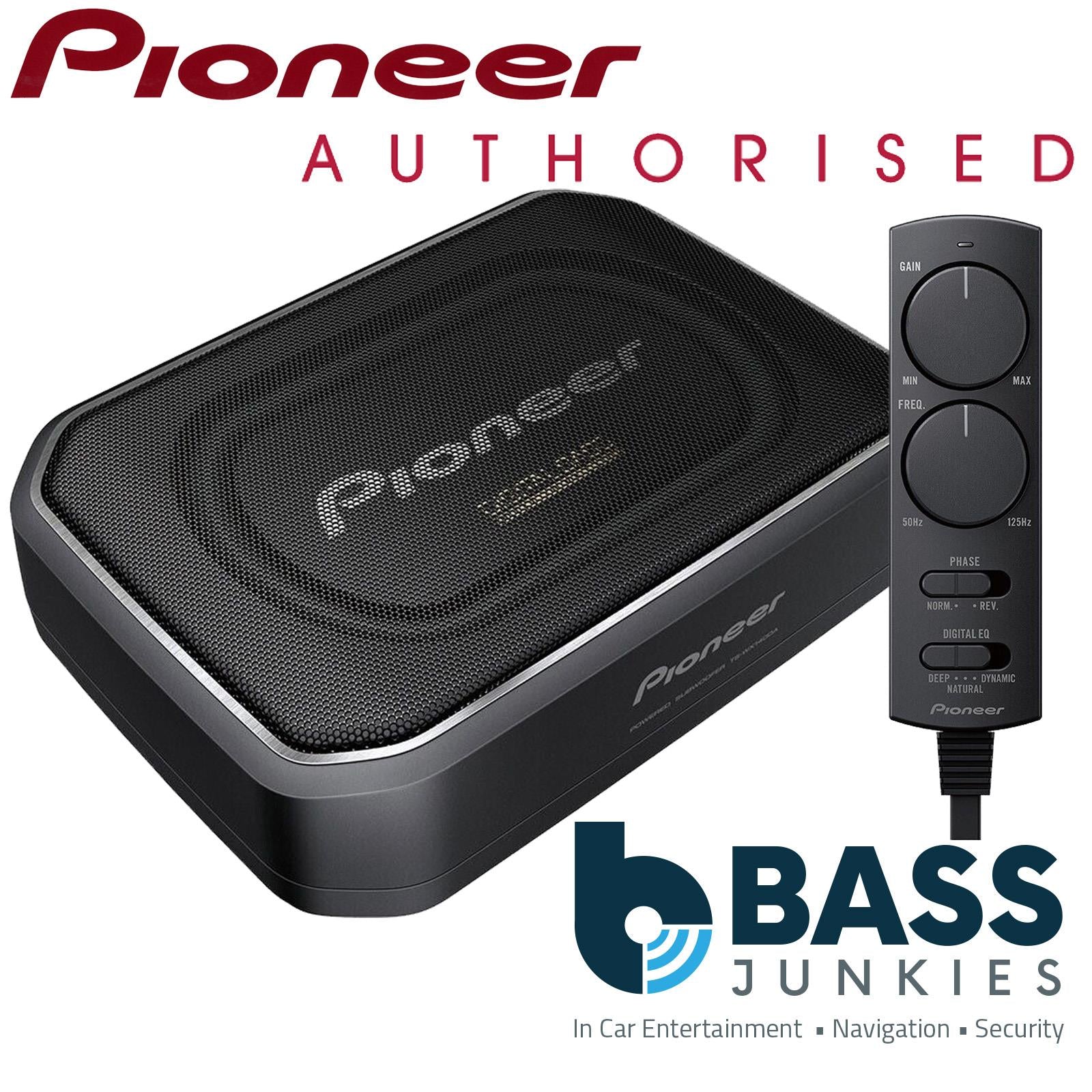 Pioneer TS-WX130DA - 160 Watts Active Underseat Car Subwoofer Box & Bass Controller