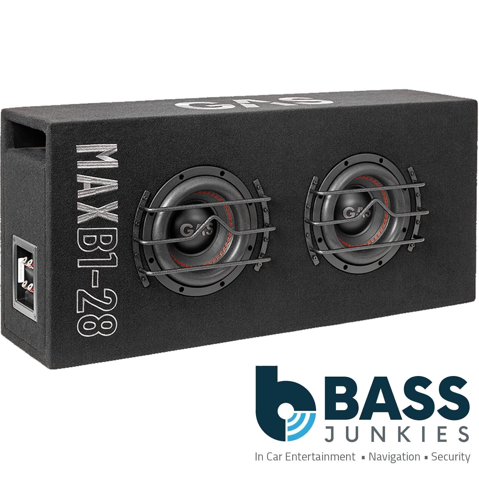 Gas MAD B1-28 - 2000 Watts 8 Inch 20cm Double Vented Enclosure Car Subwoofer