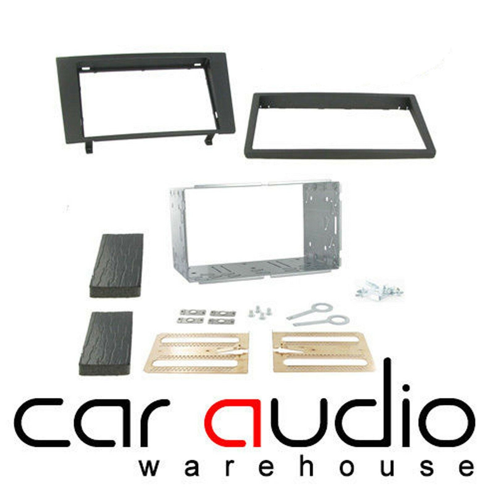Connects2 CT23FD05 Ford Mondeo MK3 2004 - 2007 Car Stereo Double Din Fascia Panel & Cage Kit