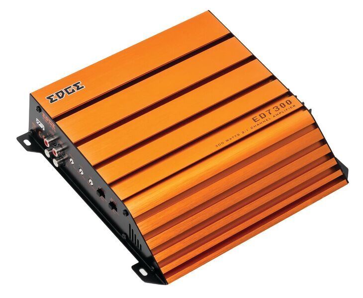 EDGE ED7300-E2 - 300 Watts 2 Channel or Mono Car Van Speaker Sub Amp Amplifier