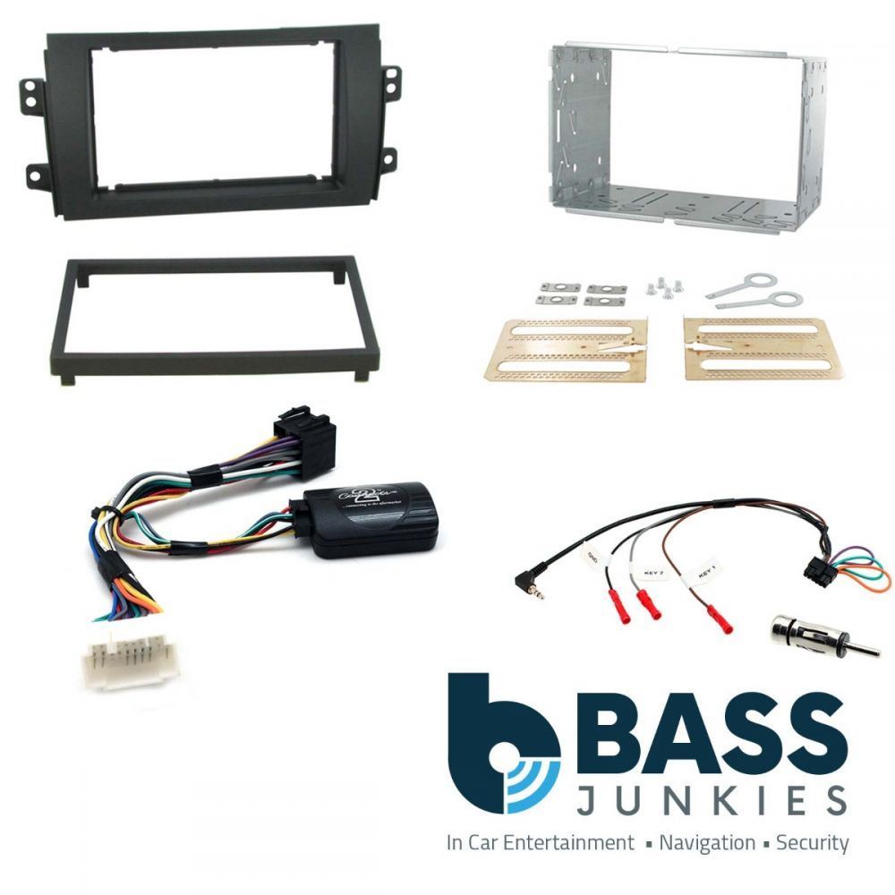 Connects2 CTKSZ05 - Suzuki SX4 2006-2014 Double Din Fascia Installation Kit