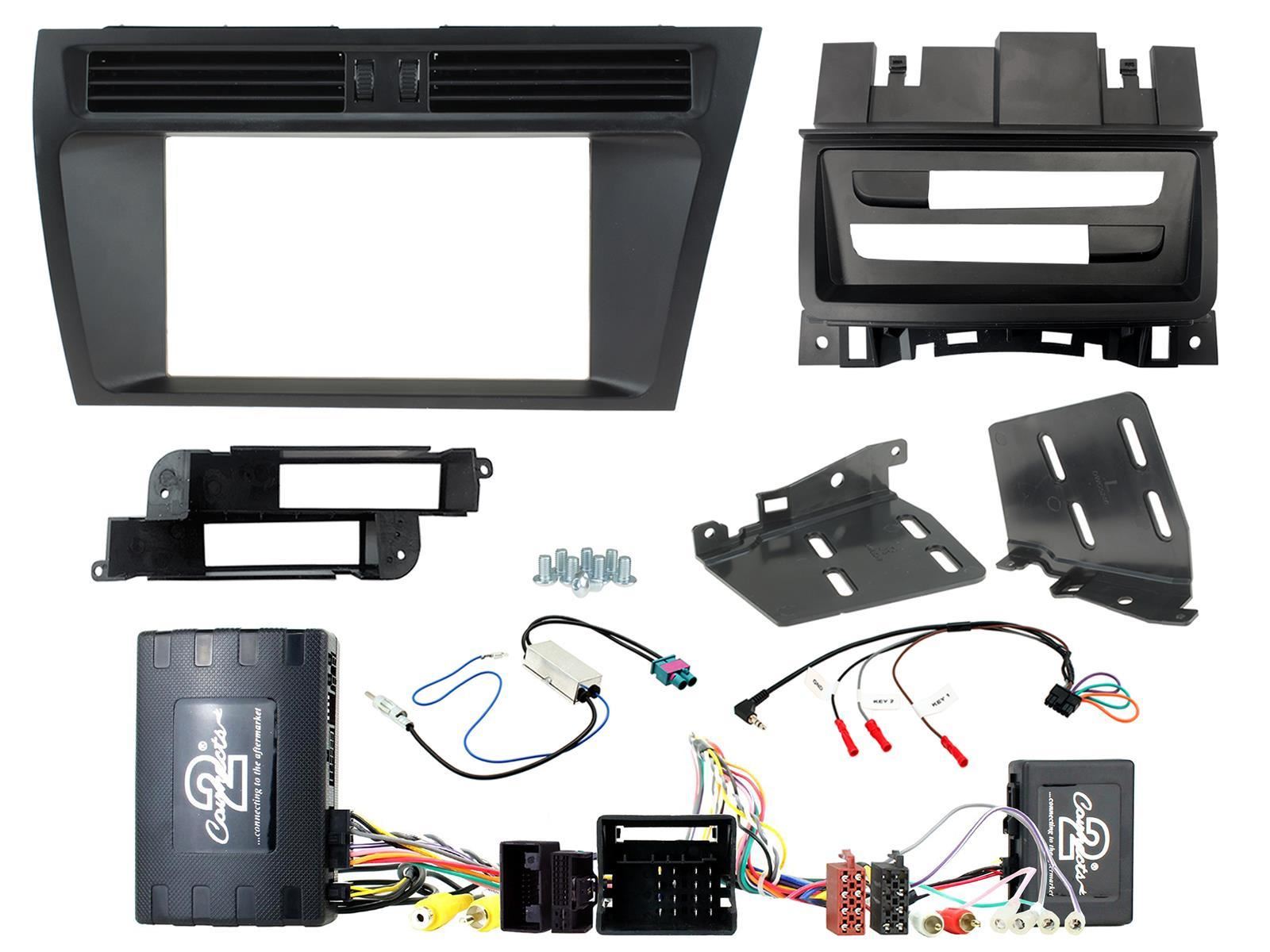 Connects2 Double Din Stereo fitting kit for Audi A4 2008-2016 | A5 2008-2016 Vehicle Specific Stereo Screen Steering Controls Fitting Kit