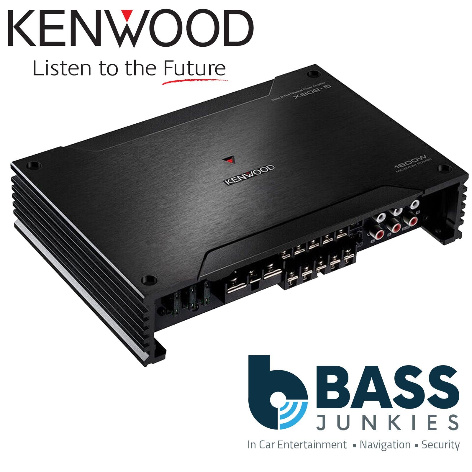 KENWOOD X502-1 - 1500 WATTS X-SERIES CLASS D MONO CHANNEL POWER AMPLIFIER