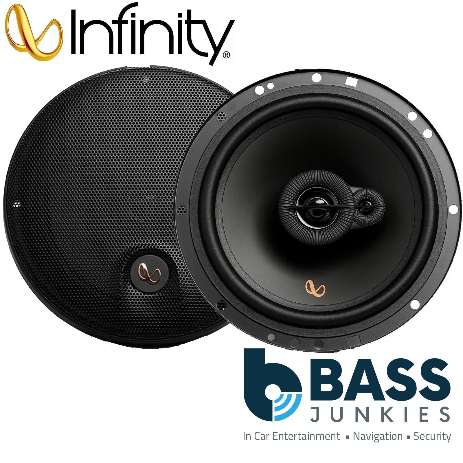 Infinity By Harman - Alpha 603M 6.5" 17cm 480 Watts 3 Way Car Door Speakers Pair