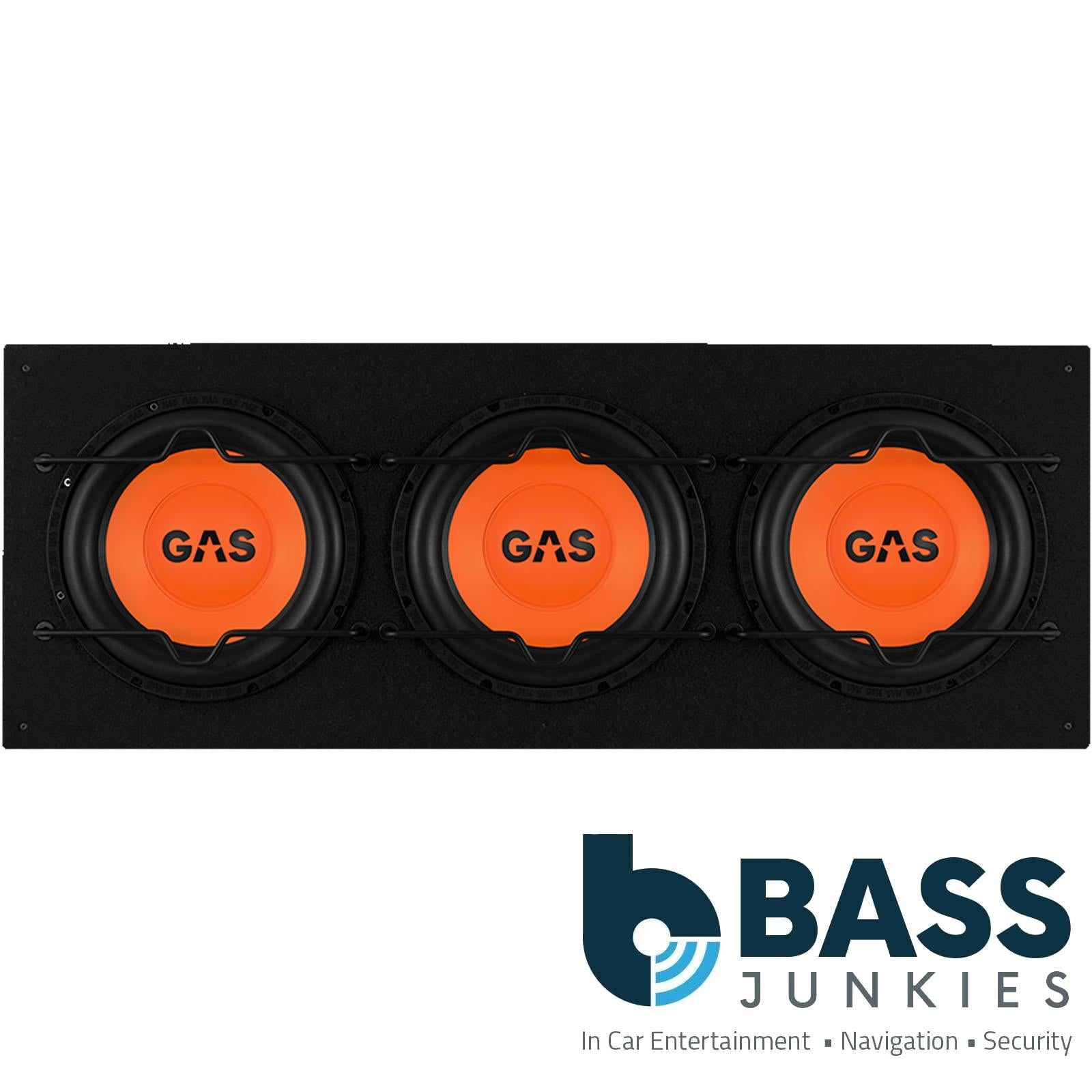 Gas MAD B1-310 - 1000 Watts 10 Inch 25cm Triple Vented Enclosure Car Subwoofer