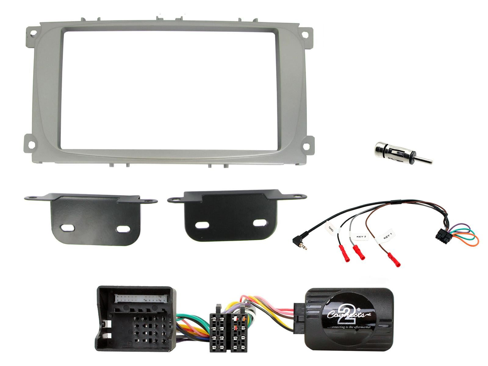 Connects2 CTKFD51 Ford Focus 2007 - 2011 Car Stereo Double Din Fascia Fitting Kit