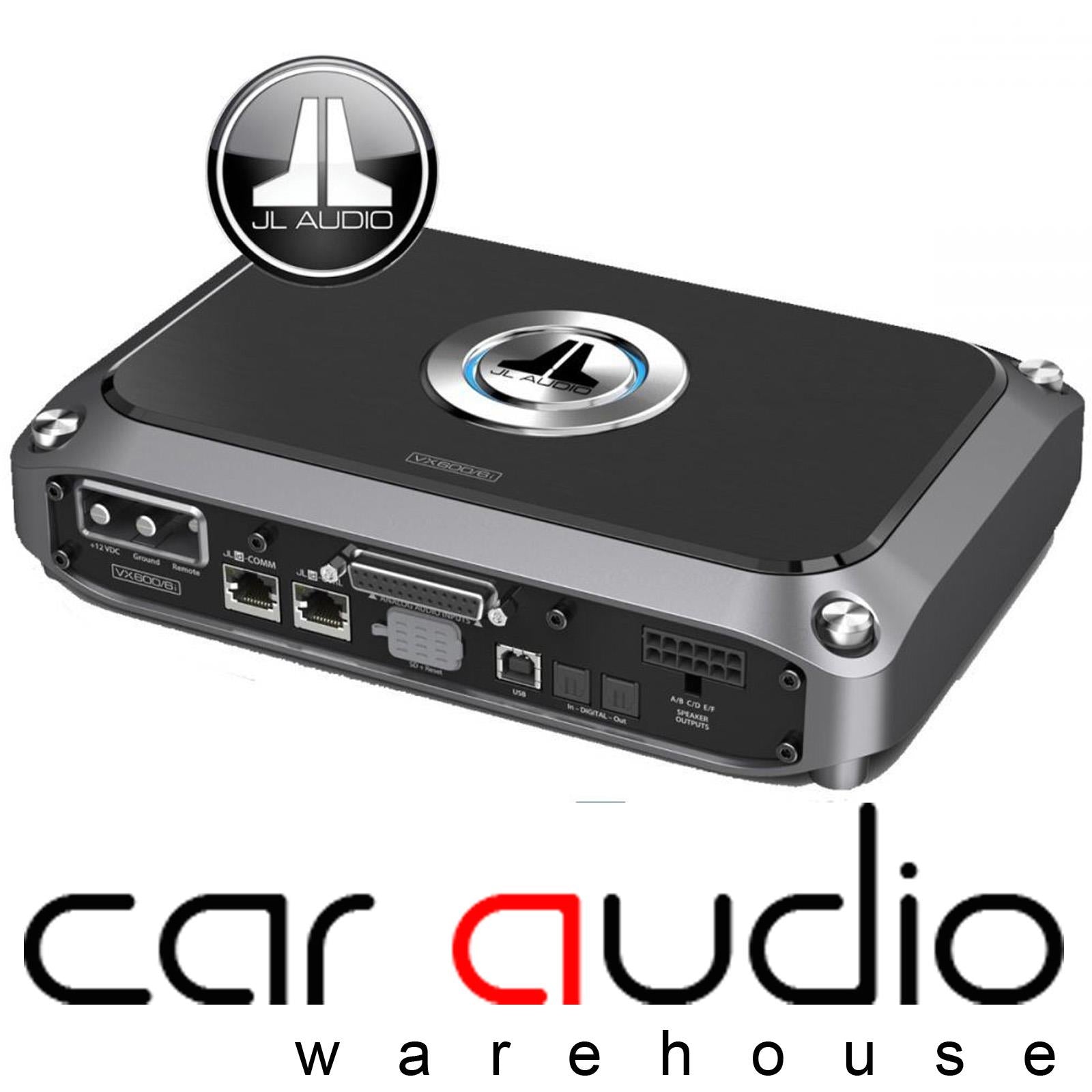 JL Audio VX600/6I 600 Watts 6-Channel Class D Car Amplifier with Integrated DSP