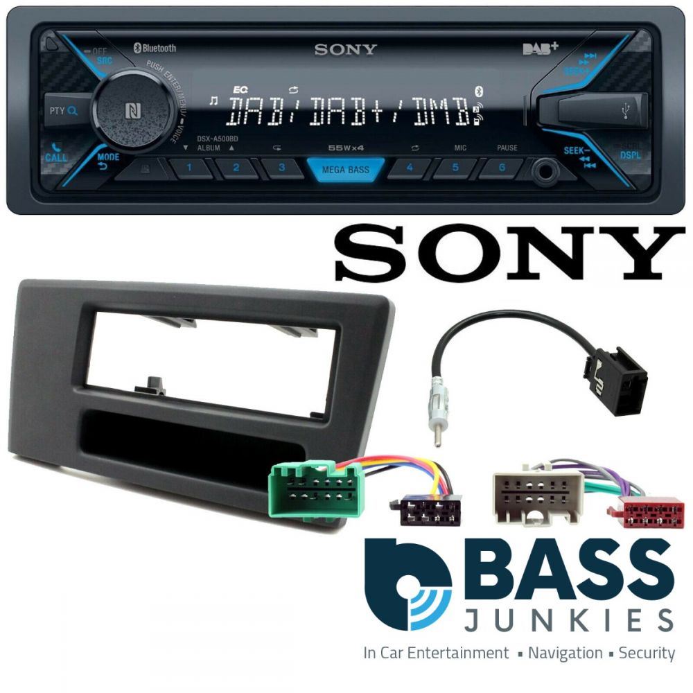 Volvo S70 Up To 2004 Sony Bluetooth DAB AUX Car Stereo ISO Wiring Kit