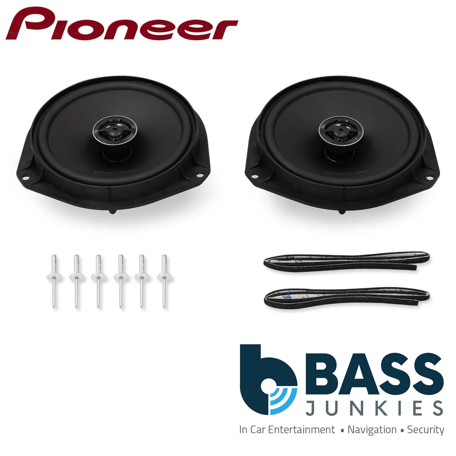 Pioneer TS-Q160F-FT - 700 Watts Front or Rear) 2 Way Coaxial Car Speakers For Fiat Alfa Romeo & Vauxhall Vehicles