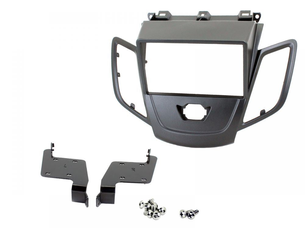 Connects2 CT23FD15 Ford Fiesta 2008 Onwards Car Stereo Double Din Fascia Panel & Cage Kit