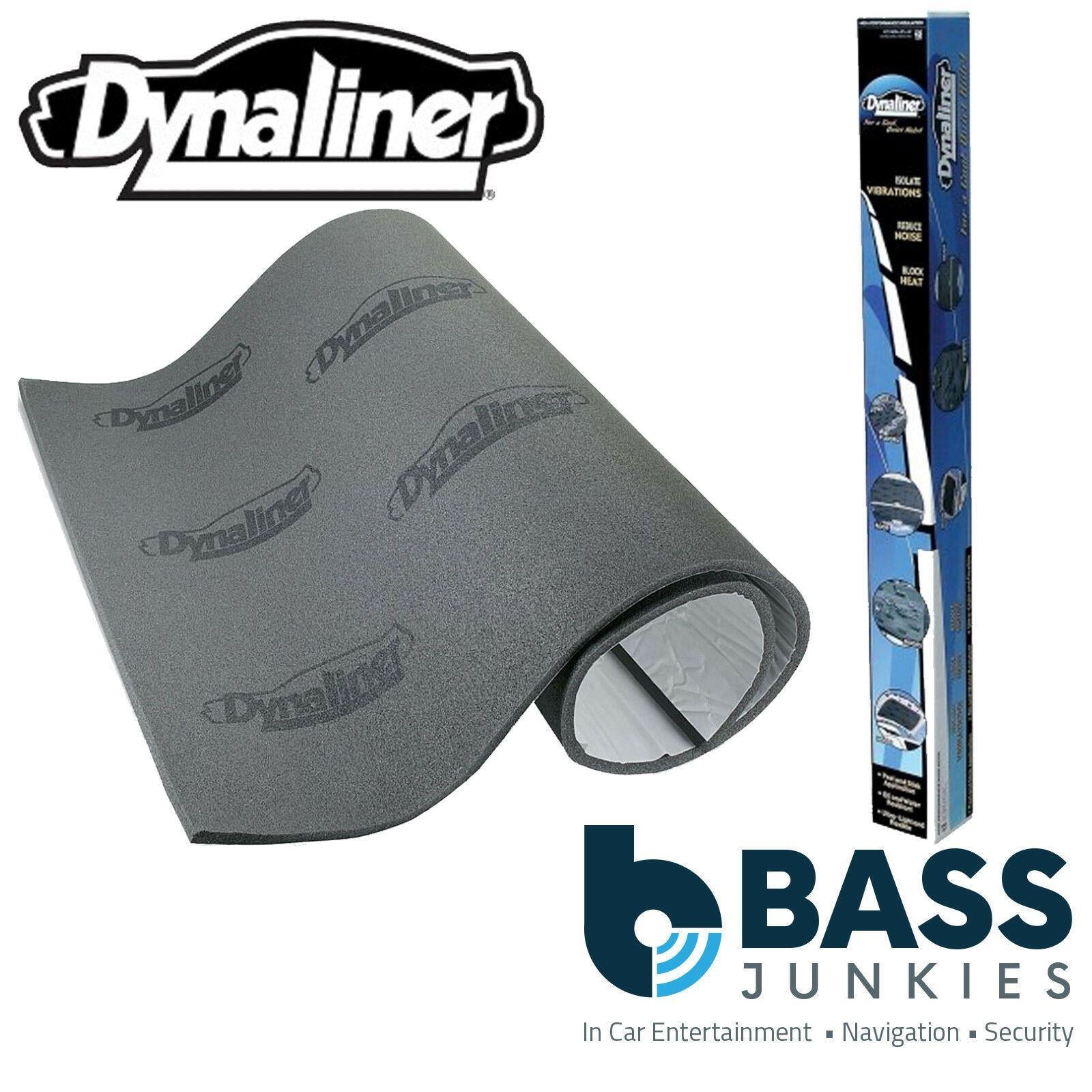 Dynamat 11102 Dynaliner 32" x 54" x 1/4" Thick Self-Adhesive Sound Deadener,Black