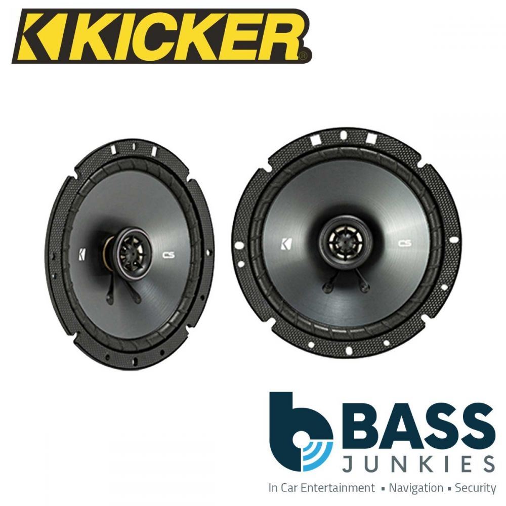 Kicker CSC674 - 6.75" 6 3/4" 170mm 300 Watts 2 Way Car Front Rear Door Coaxial Speakers