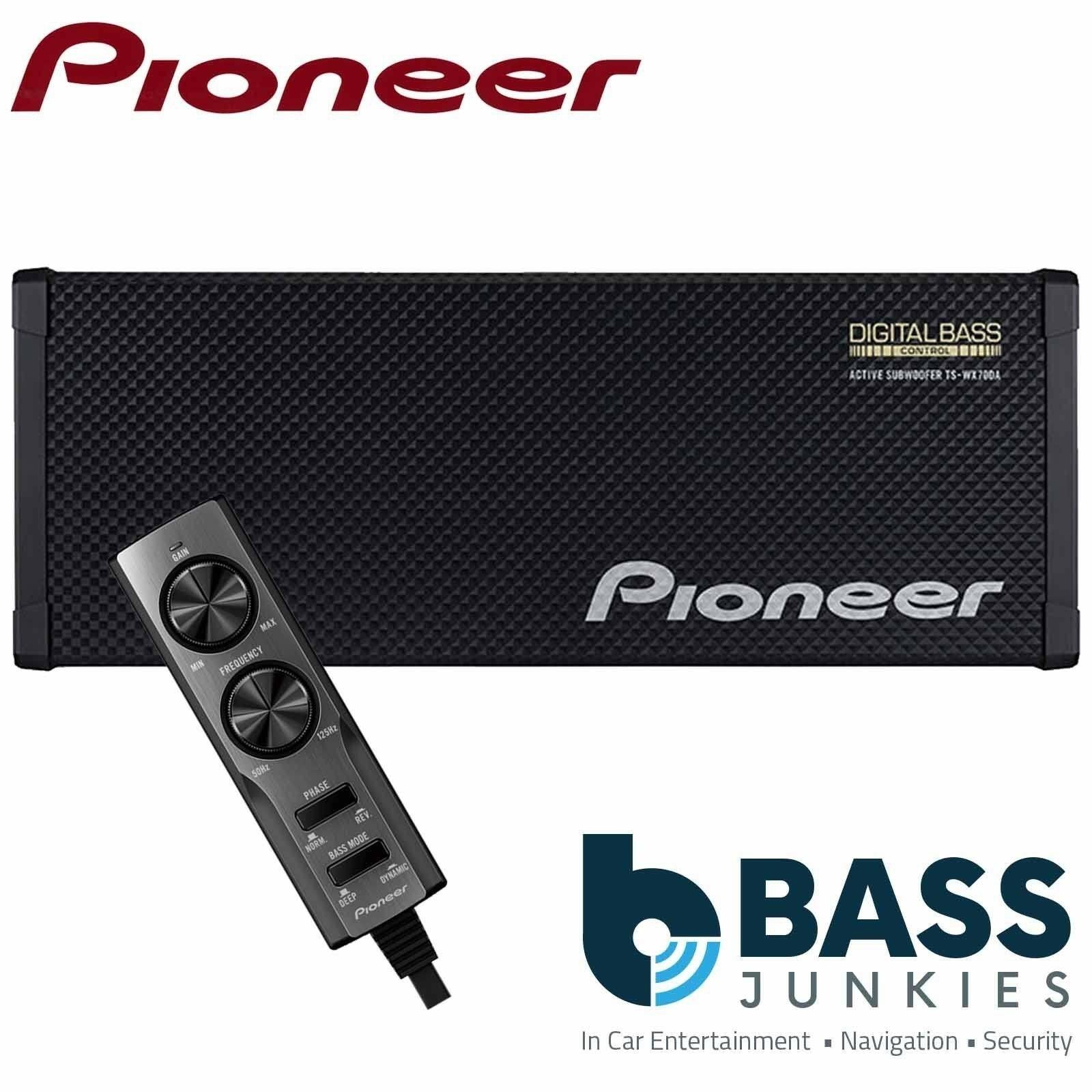 Pioneer TS-WX70DA Class-D 200 Watts Digital Bass Control Active Sub Subwoofer