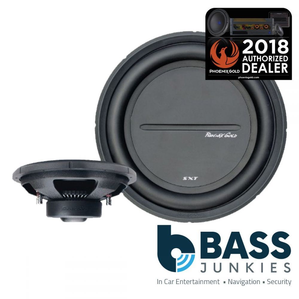 Phoenix Gold SXT10D4 - SXT Series 10" Inch 300 Watts 4 Ohm Car Sub Subwoofer