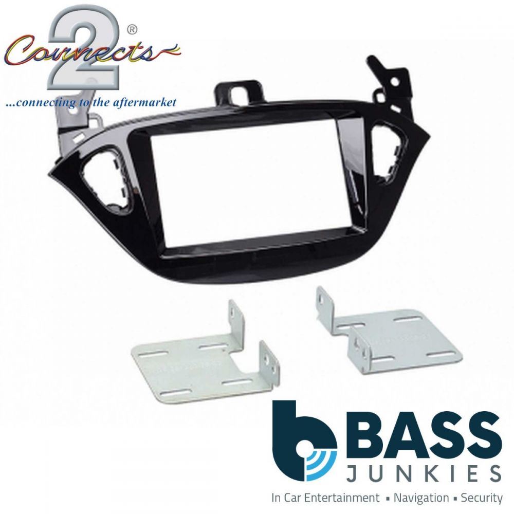 Connects2 CT23VX48 Vauxhall Adam Corsa Car Stereo Double Din Fascia Panel