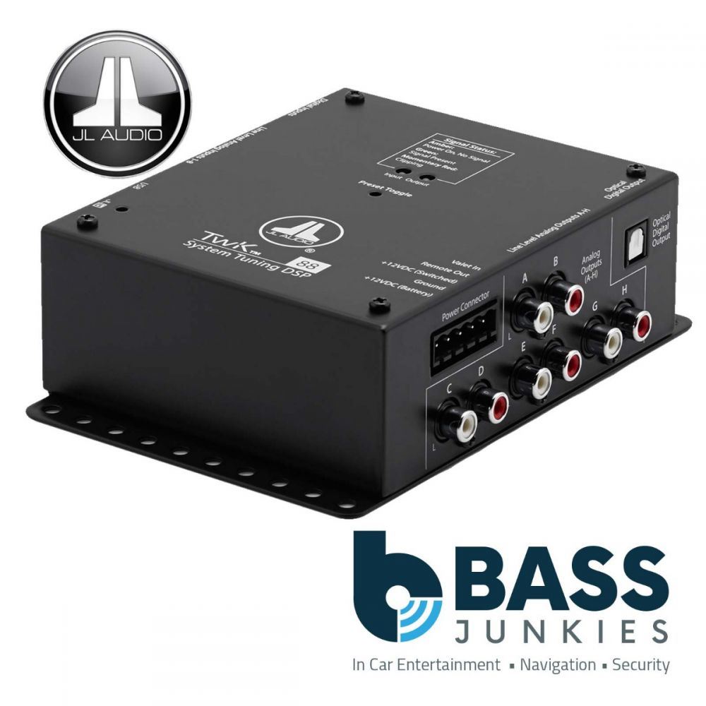 JL Audio TWK-88 - System Tuning DSP Controlled By Tun Software - Analog & Digital Input