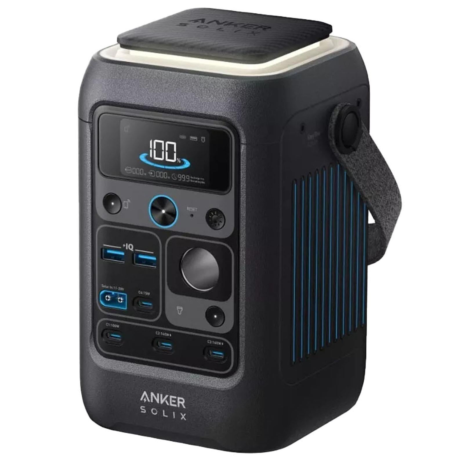 Anker SOLIX - C300X DC 288Wh 300 Watt LiFePO4 Portable Battery Power Station