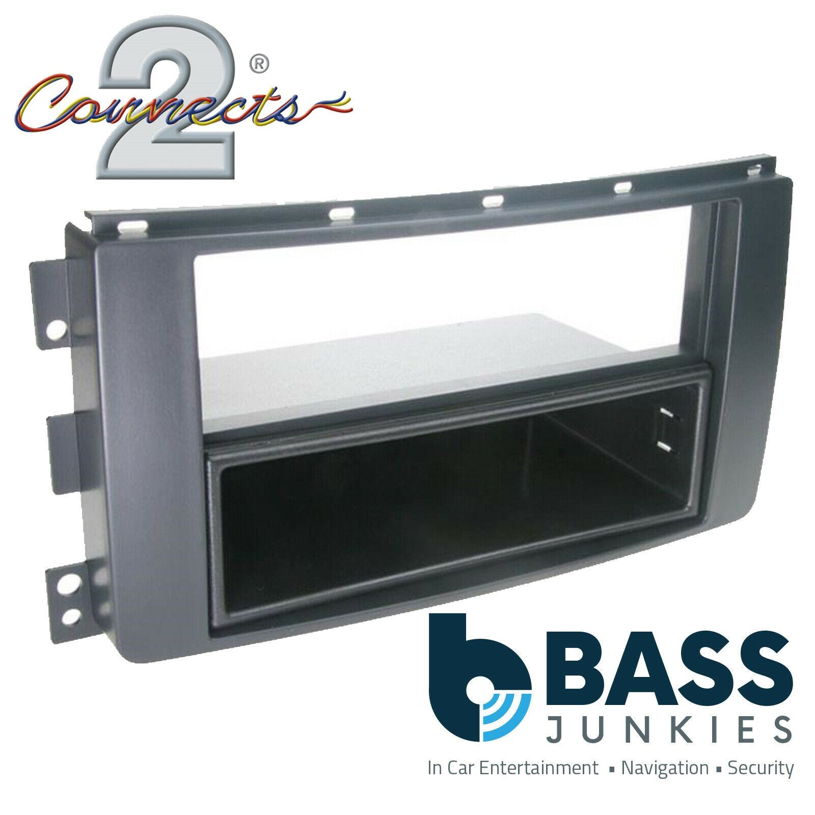 Smart Car ForTwo 2007-10 Car Stereo Single DIN Fascia Panel Fitting Kit CT24MM06