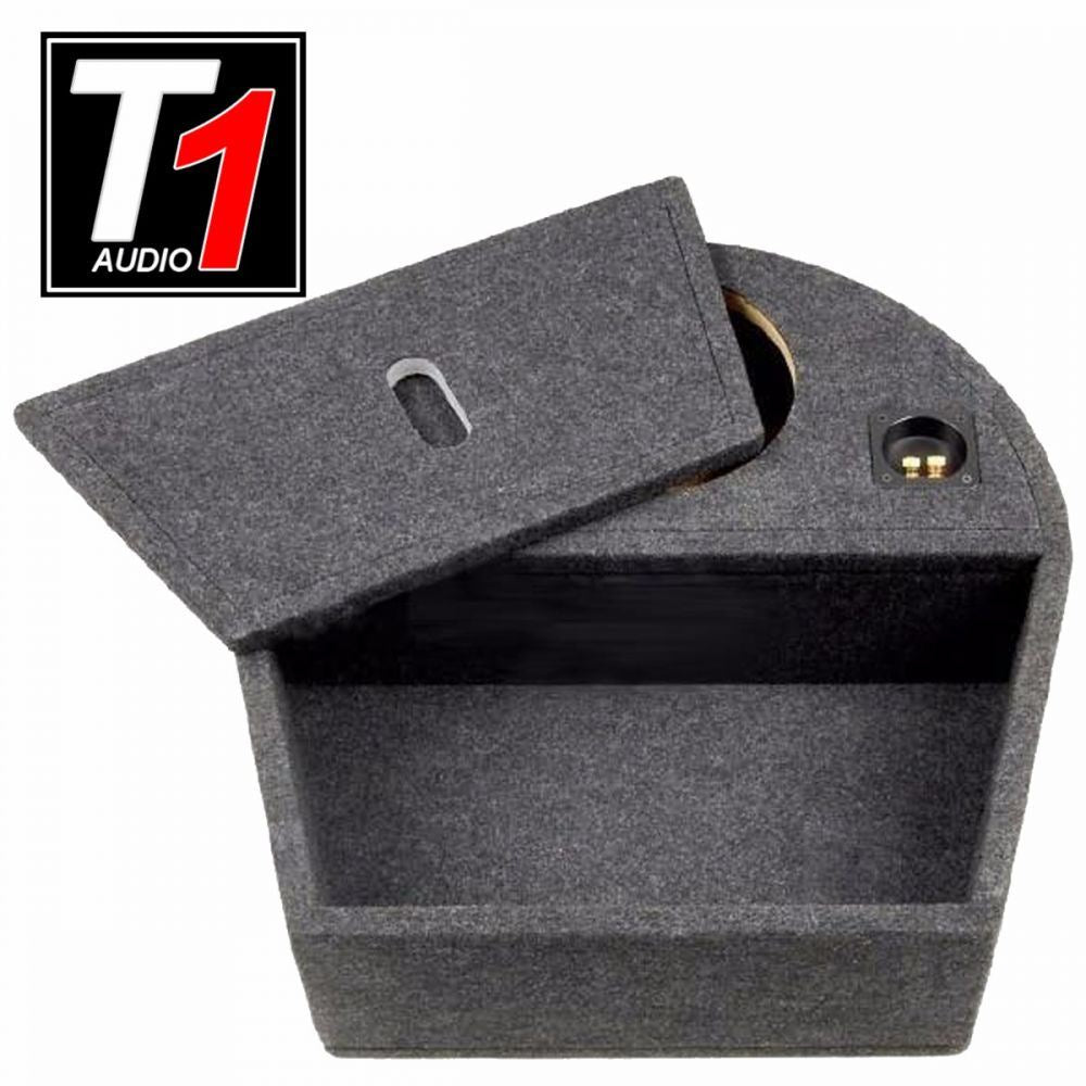 T1 Audio - Subaru Outback 2004 Onwards Spare Wheel Custom Fit 10" Car Sub Subwoofer Bass Box