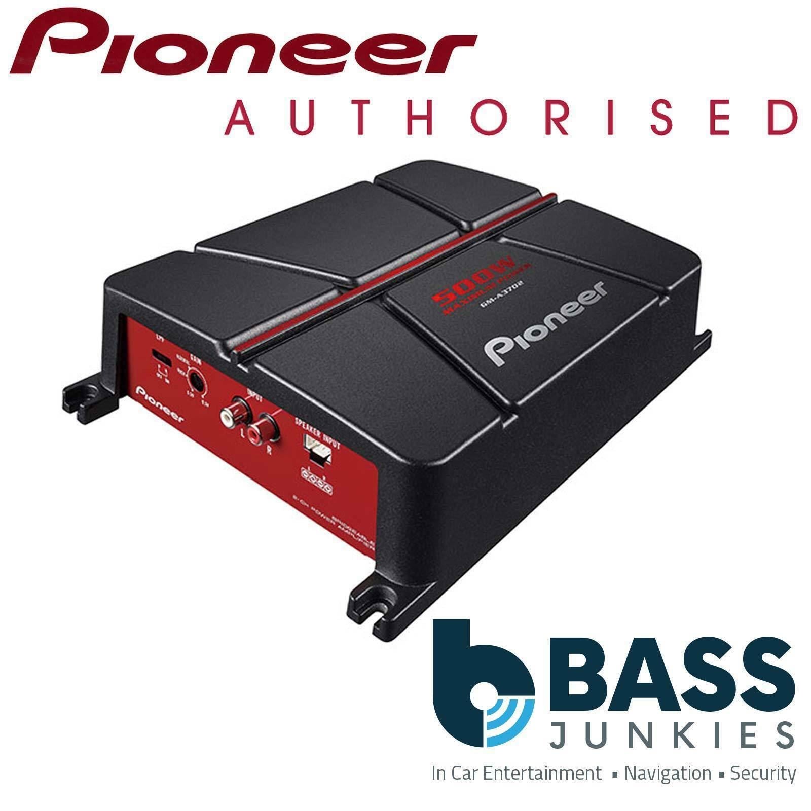 Pioneer GM-A3702 - 500 Watts 2 Channel Bridgeable Car Stereo Radio Amp Amplifier