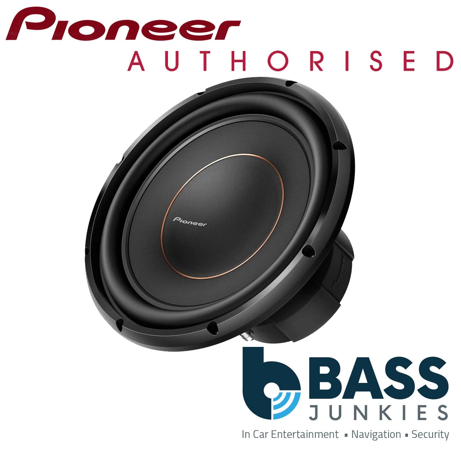 Pioneer TS-D12D4 - 2000 Watts 12" 30cm Dual 4 Ohm D-Series Car Sub Subwoofer