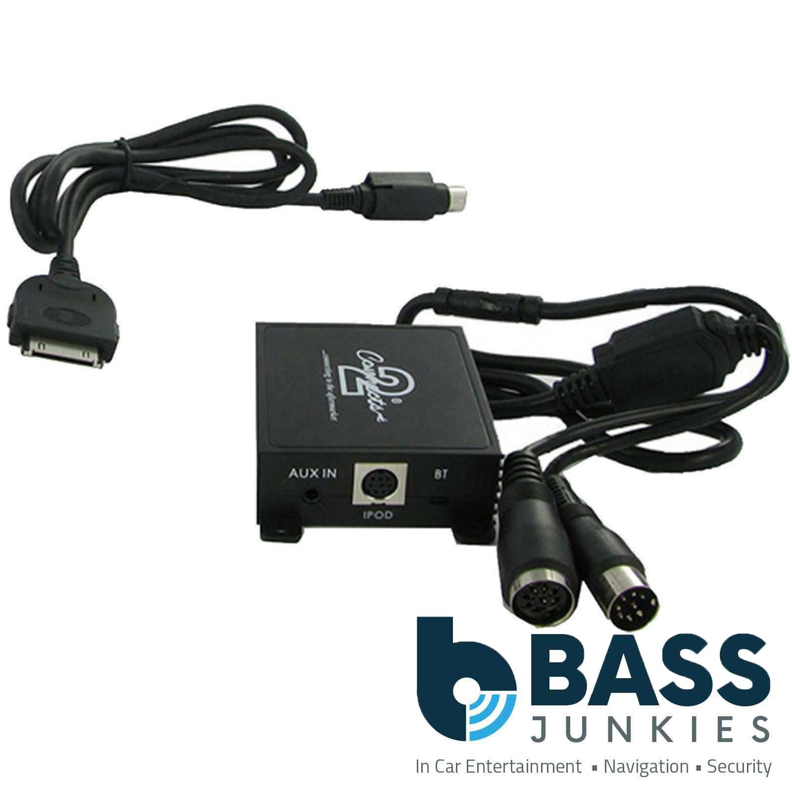 KIA Cars 2004 On 8 Pin Car Stereo iPod iPhone 4 5 6 & Aux In Interface Adaptor