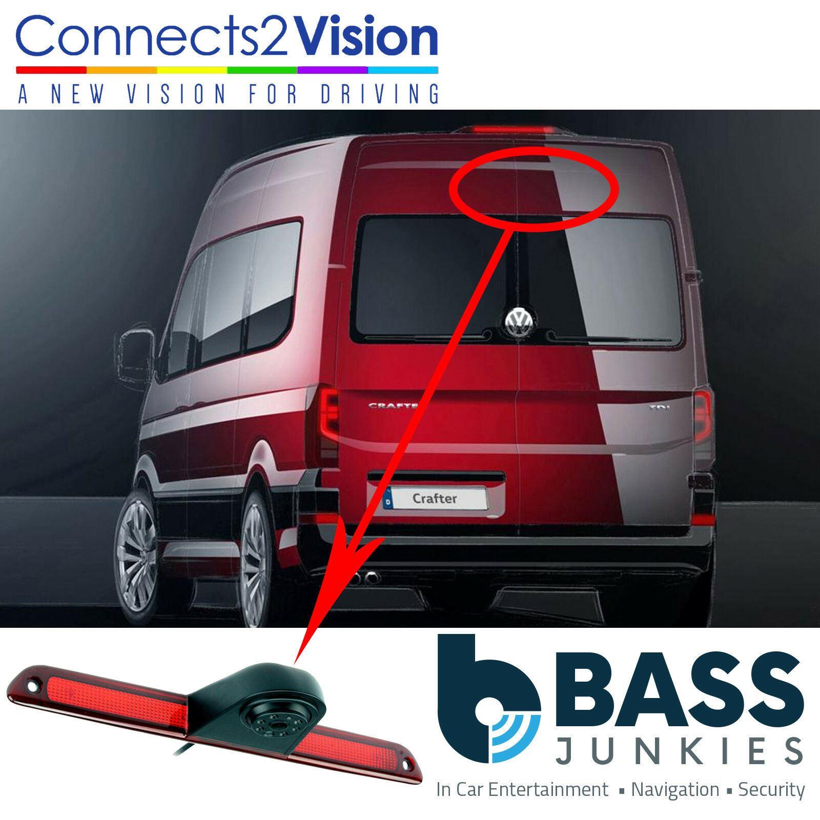 Volkswagen Crafter 2006 Onwards Van Brake Light Reversing Camera & 5" Screen Kit