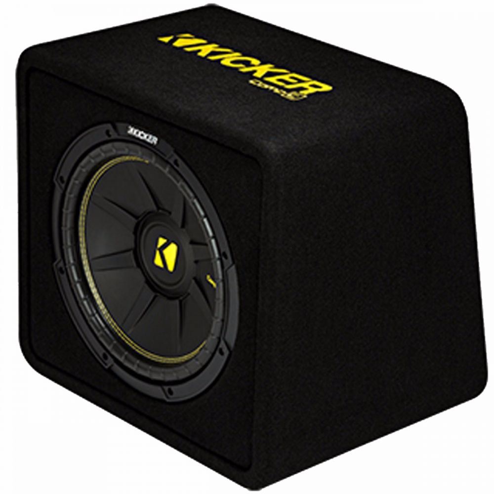 Kicker VCWC122 - CompC 12" 30cm 600 Watts 2 Ohm Vented Ported Car Sub Subwoofer Enclosure