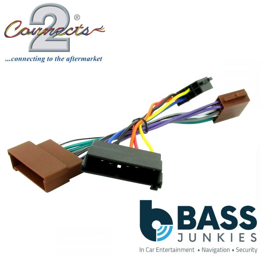 Connects2 CT20FD01 - Ford Fiesta Mondeo Focus Transit and Other Models Car Stereo Radio ISO Harness Adaptor Wiring