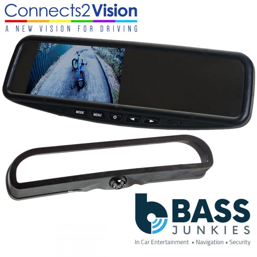 Connects2 CAM-FT2 Fiat Ducato 2006 - 2018 Rear View Reversing Camera & 4.3" Mirror Screen