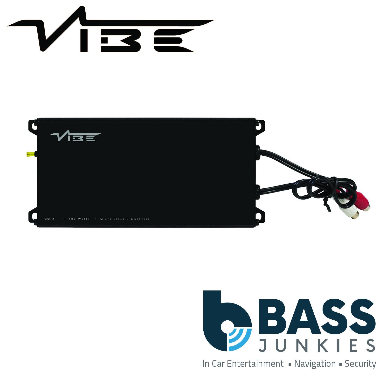 Car Amplifier Plug & Play 520 Watts Max 4 Channel Powerbox65.4 Car Van Amplifier