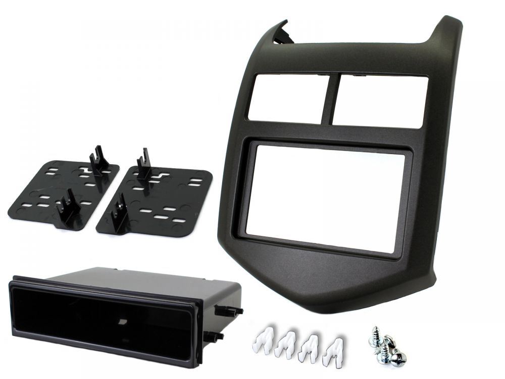 Connects2 CT23CV07 Chevrolet Aveo 2011 Car Stereo Double Din Fascia Panel & Cage Kit