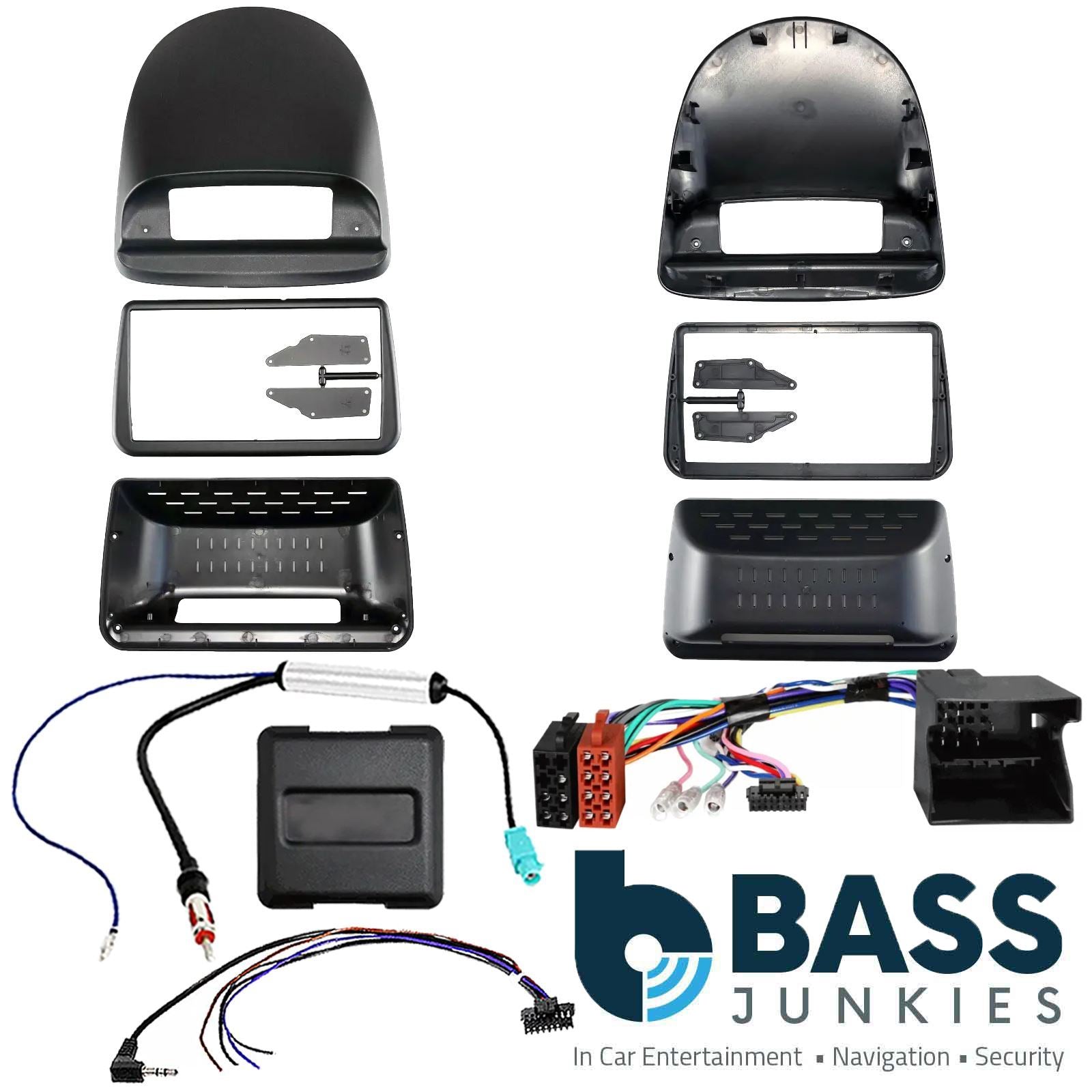 Stinger 9" DAB CarPlay Android Car Stereo Fitting Kit For Renault Clio 3 2005-14