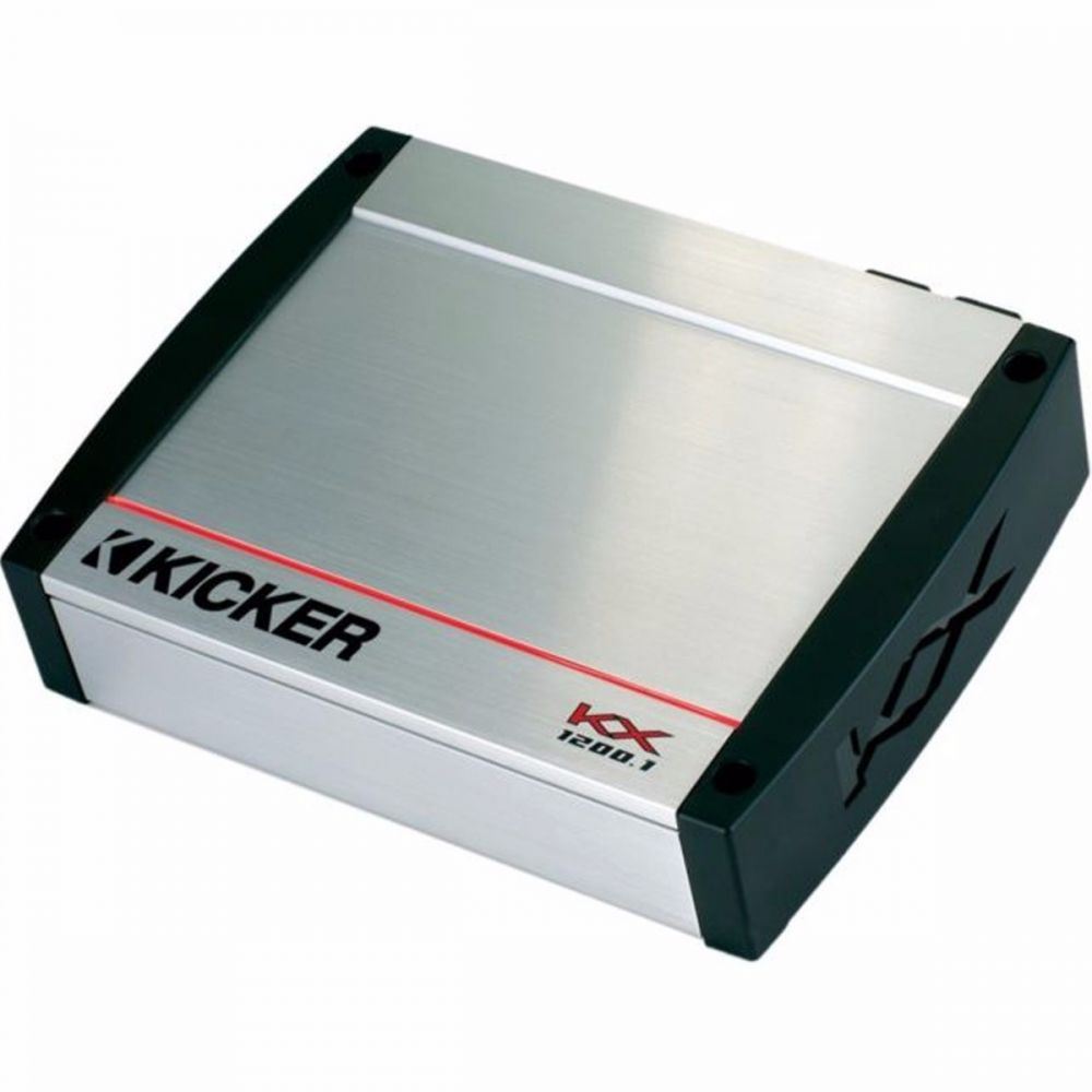Kicker KX1200.1 - 1200 Watts Monoblock 1 Channel Class D Subwoofer Car Amplifier