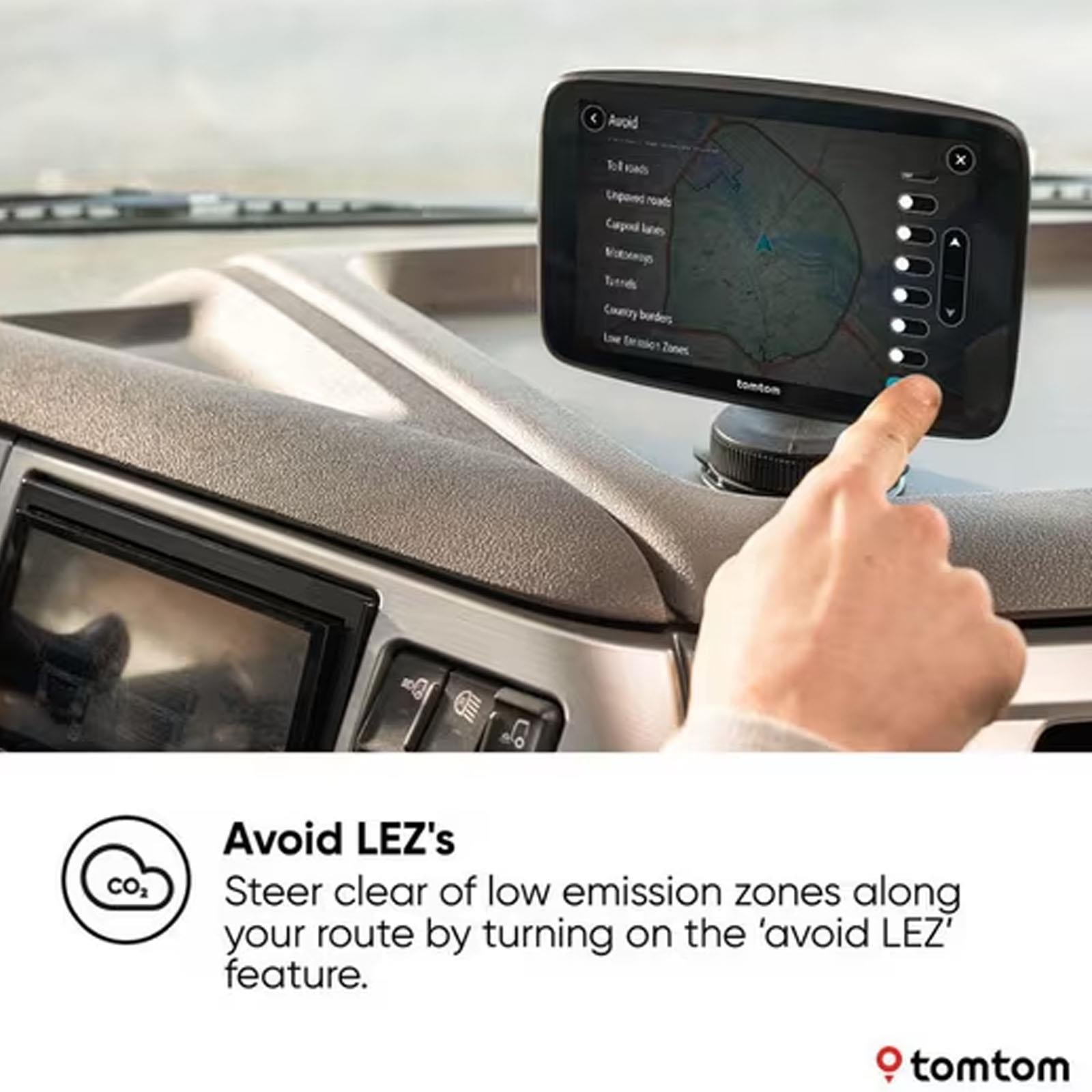 TomTom GO Expert Plus Premium 7" Truck & Coach Sat Nav GPS Portable Navigation