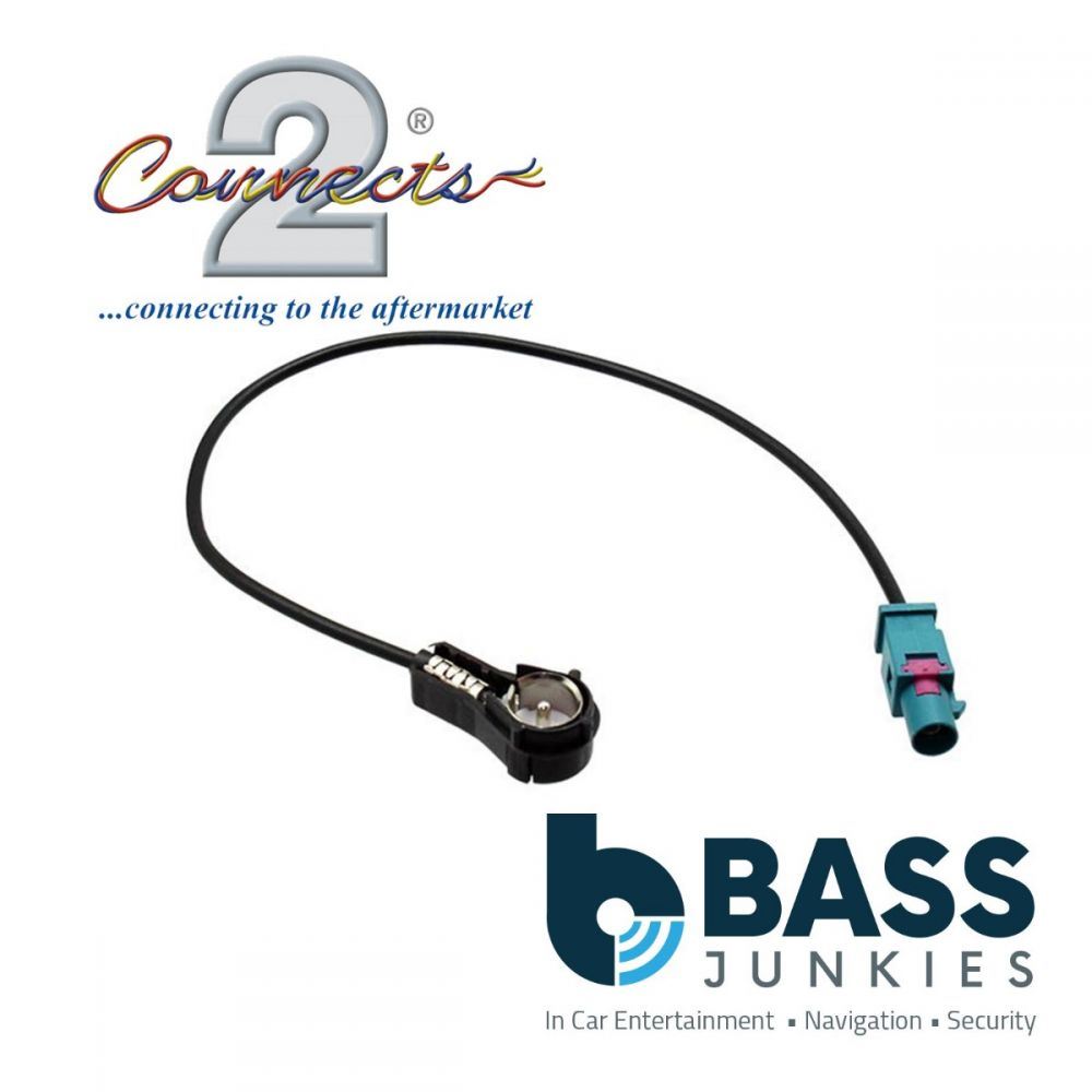 Connects2 CT27AA18 - MERCEDES Car Stereo Fakra - ISO Antenna Adapter