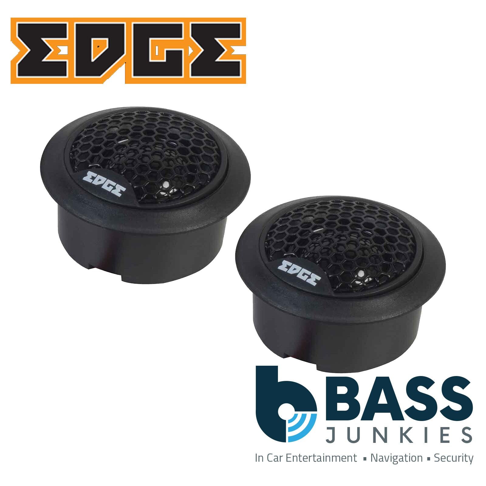 EDGE EDB1TN-E1 - 1.9" NEODYMIUM In-Line X-Over 100 Watts a Pair Car Tweeters