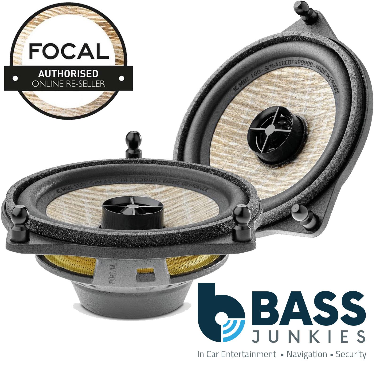 Focal ICMBZ100 Flax 4" 2 Way Replacement Mercedes C-Class, E-Class Car Speakers