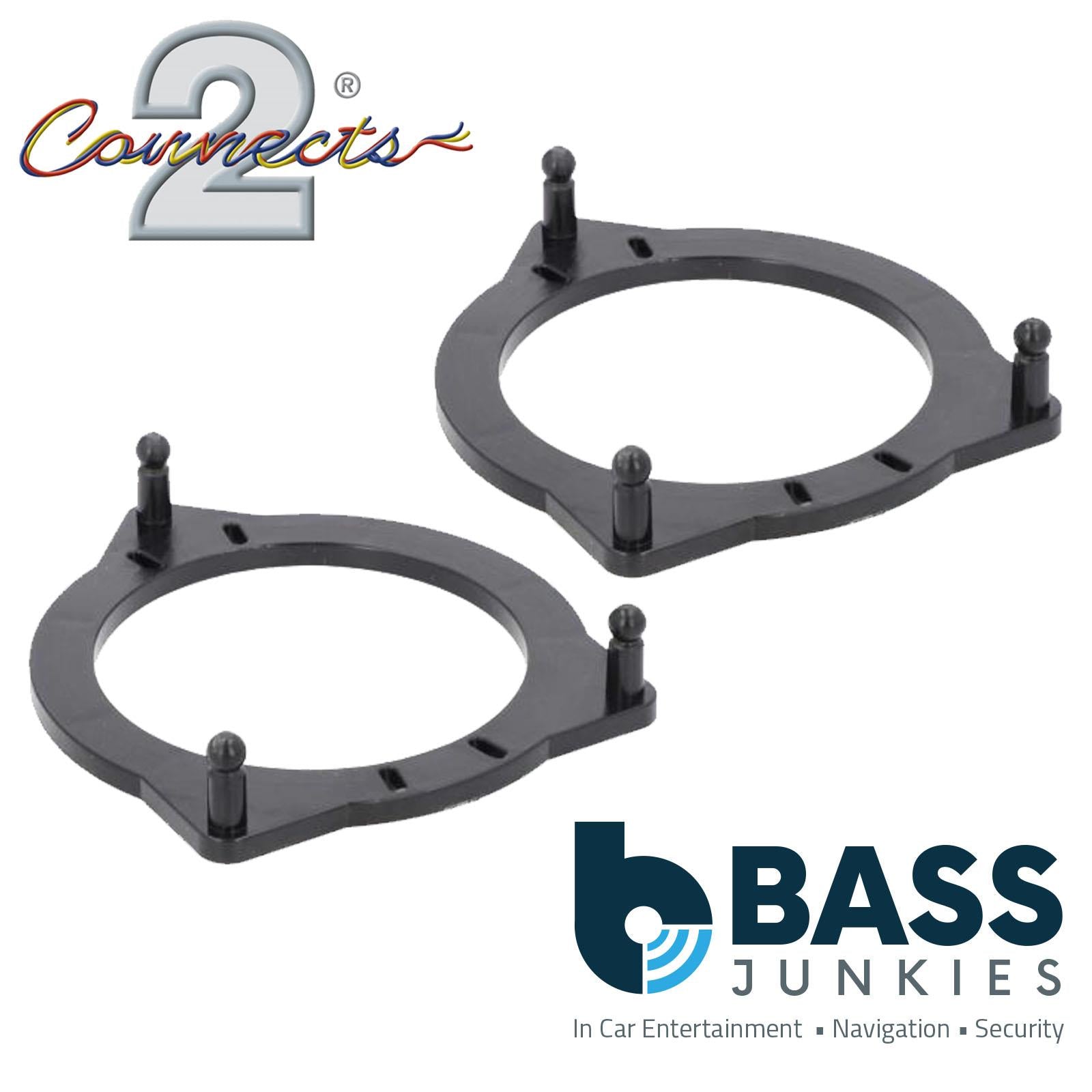 CT25MC26 3.5" Door Car Speaker Adapters For Mercedes-Benz Models 2014-2020