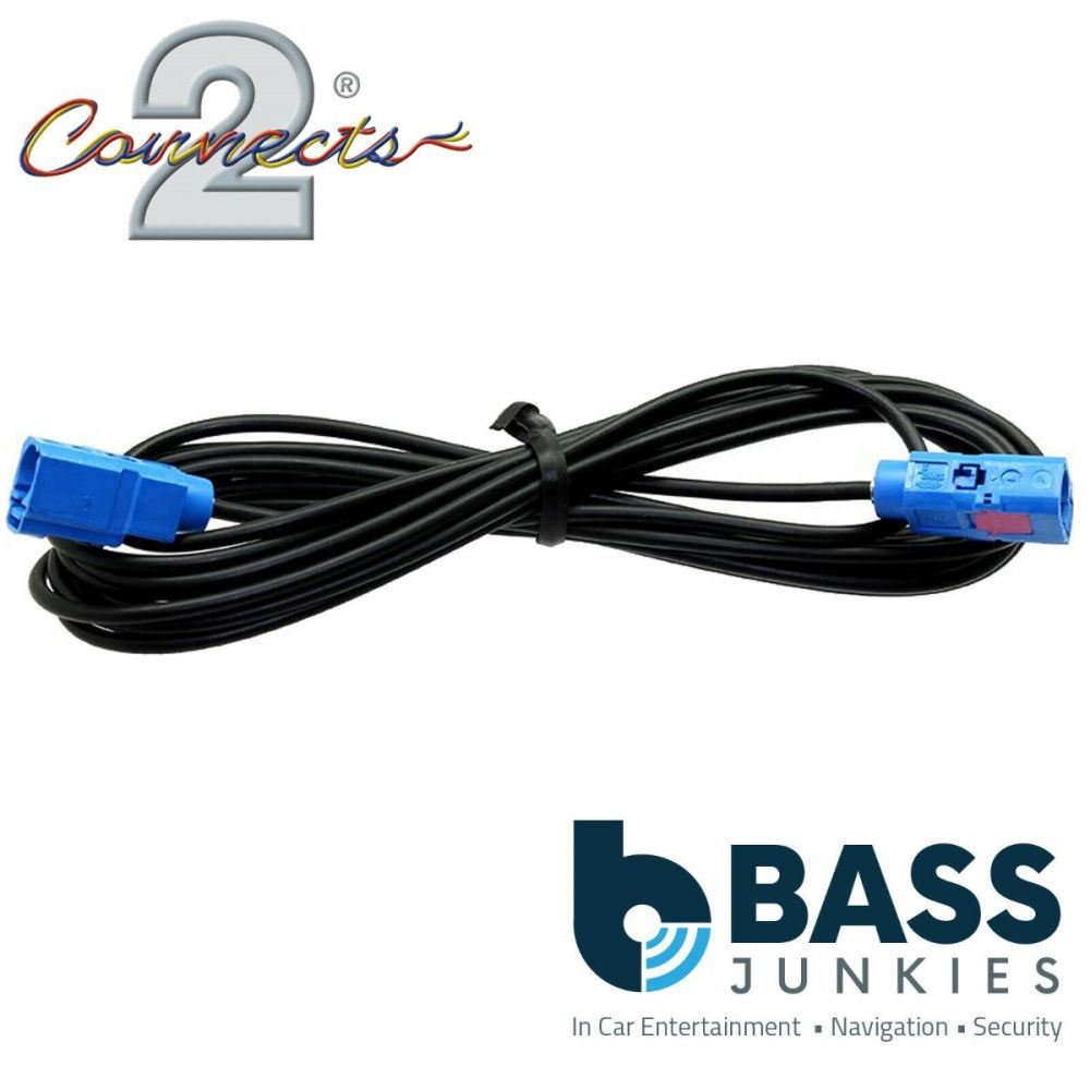 Connects CT27AA138 - GPS 3 Meter Extension SMA Female to Female Car Stereo Aerial Adaptor