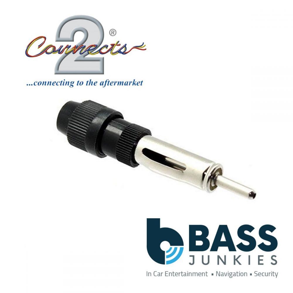 Connects2 CT27AA11 Jack Screw Type to DIN Aerial Adapter